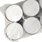 12 Count Metal Tin Plated Steel Cans For Can Knocker Game 3.5 Inch